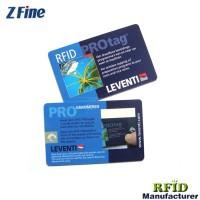 ISO 15693 13.56MHz RSame size and thickness as banking credit cards RFID 2 Smart Card