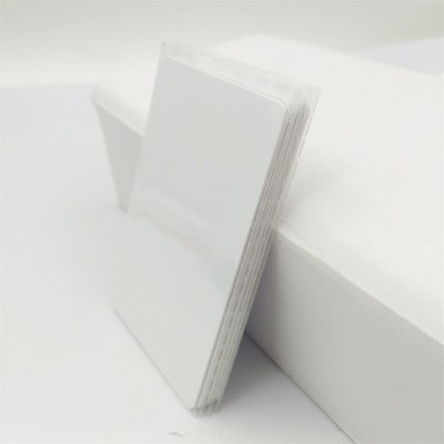 Access Control glossy laminated printable white pvc Blank NFC Cards